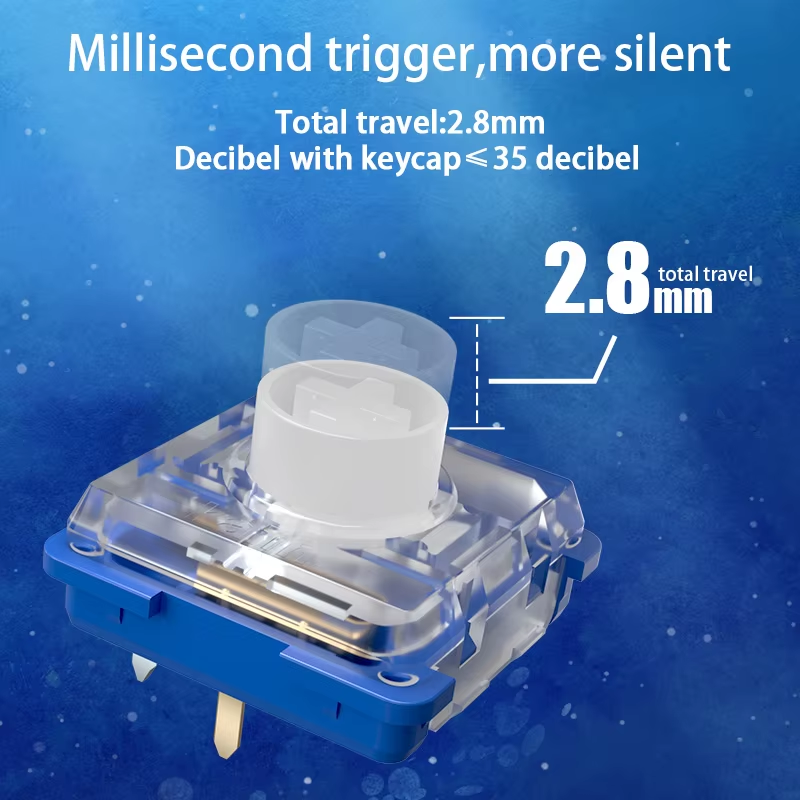 Kailh Deep Sea Silent Mini Hit - Gaming Keyboard No Rgb avis et prix