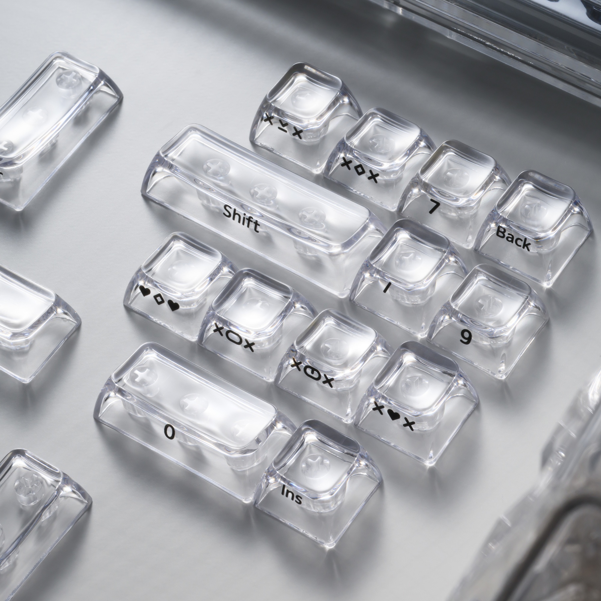XVX Crystal Transparent SA Pro - Gaming Keyboard No Rgb avis et prix
