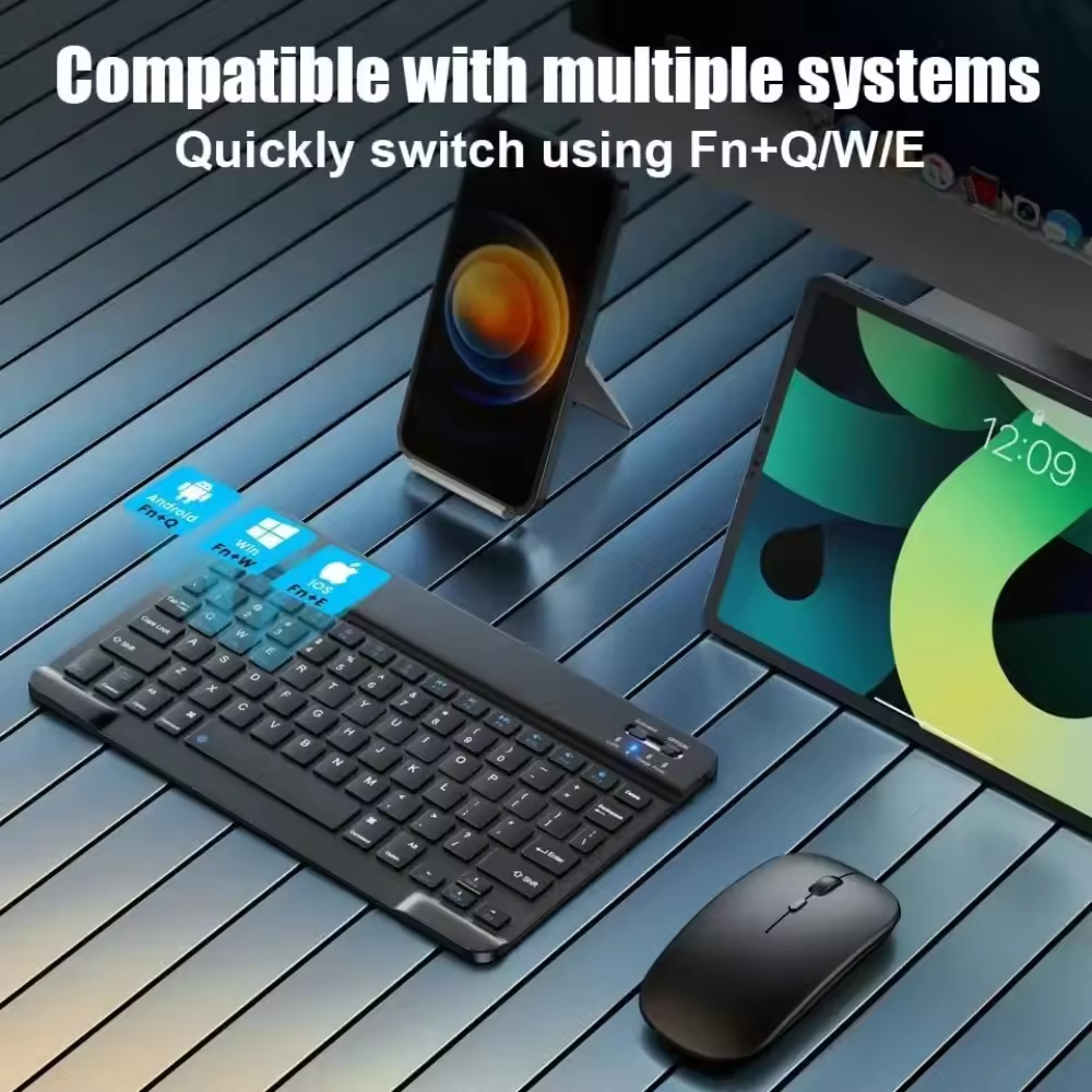 Bluetooth Wireless Keyboard Mo - Gaming Keyboard And Mouse Wireless avis et prix