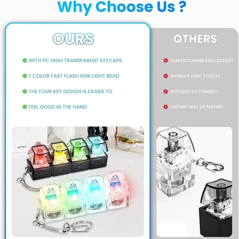 4-Key Mechanical Keyboard Swit - Mechanical Switch Tester avis et prix