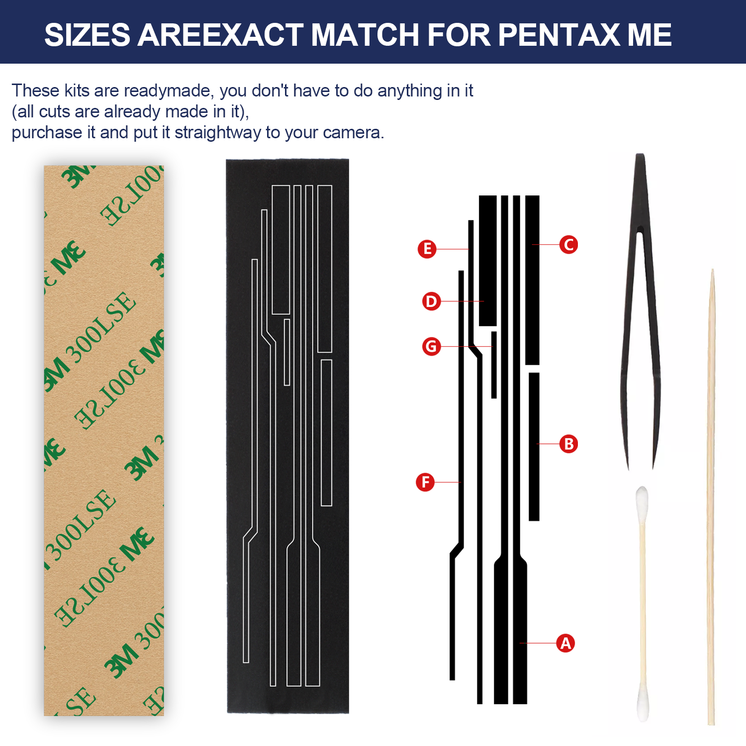 Pentax ME ME Super MG MV1 Came - Polyurethane Foam Sheet avis et prix