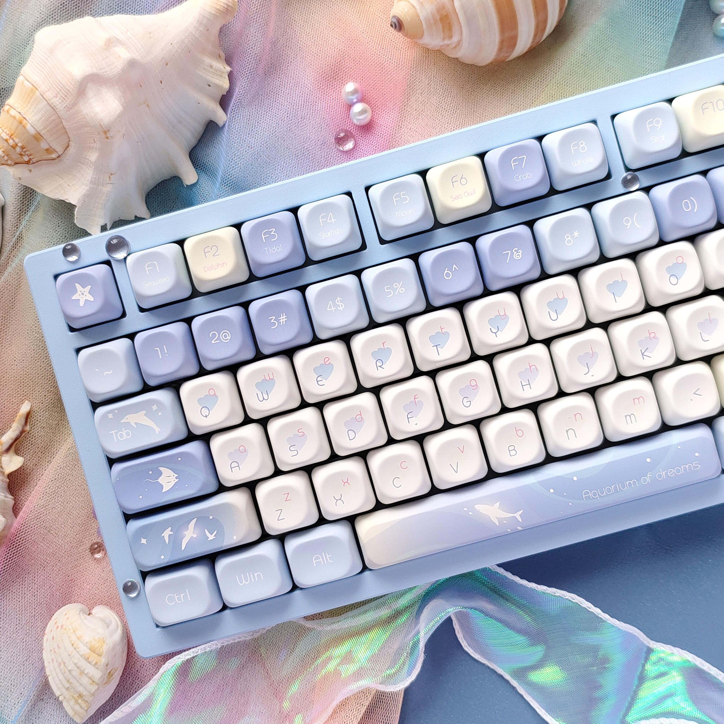 Five Sided Dye Sublimation Key - Gaming Keyboard Blue avis et prix