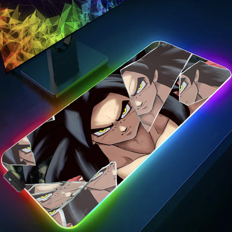 LED Mouse pad Dragon Ball Comp - Gaming Keyboard No Rgb avis et prix