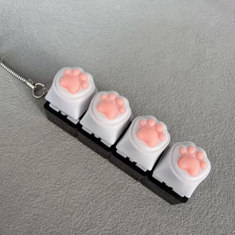 Kawaii Macaron Cat Paw Fidget  - Mechanical Switch Tester avis et prix