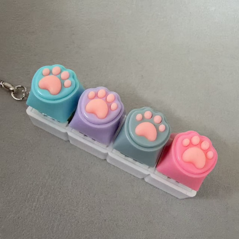 Kawaii Macaron Cat Paw Fidget  - Mechanical Switch Tester avis et prix