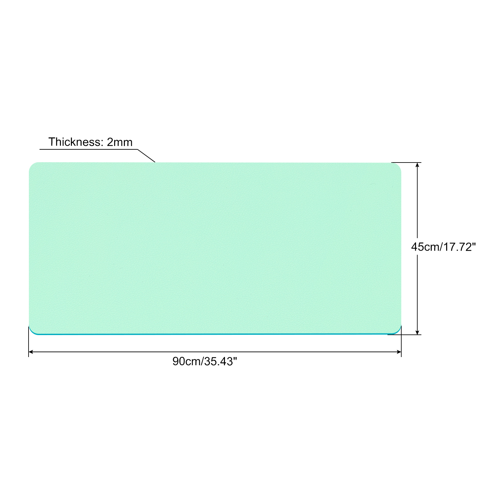 Office Desk Mat Protector PU L - Gaming Keyboard And Mouse avis et prix