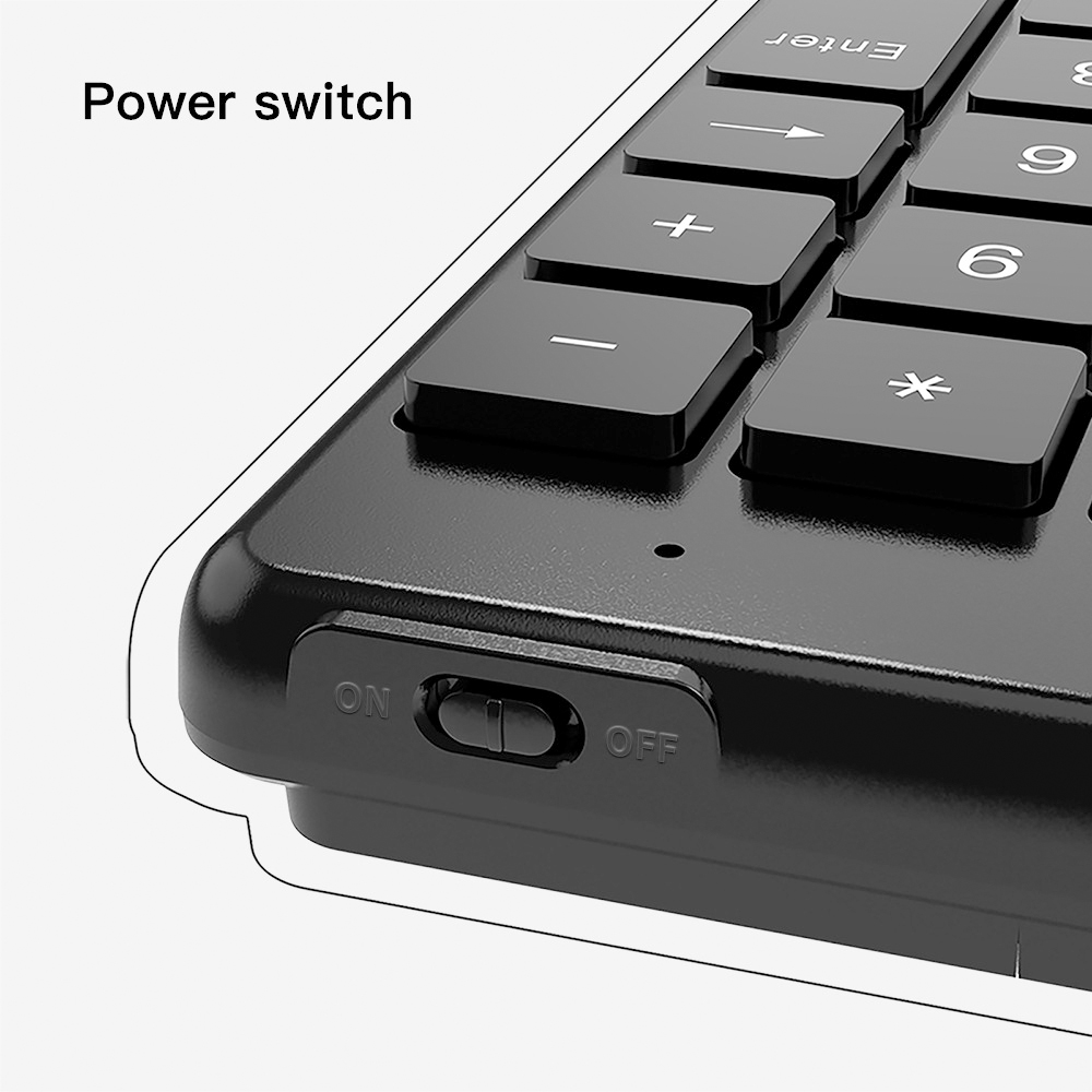 Bluetooth Wireless Numeric Key - Gaming Keyboard Half avis et prix