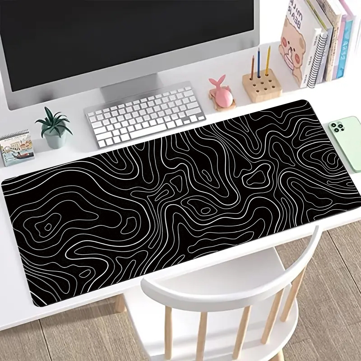 1Pcs Gaming Mouse Pad Large Ke - Keyboard Gaming Black avis et prix