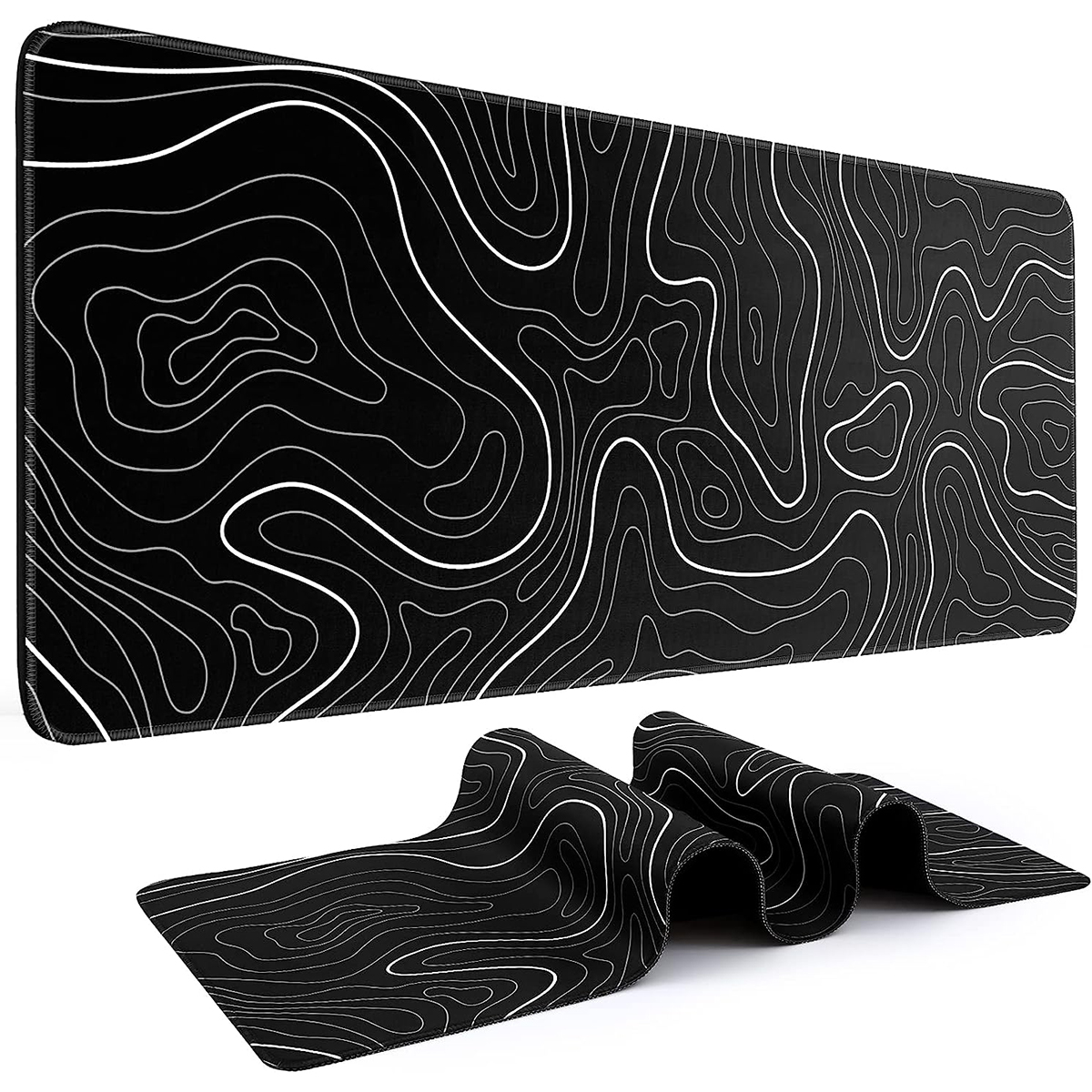 1Pcs Gaming Mouse Pad Large Ke - Keyboard Gaming Black avis et prix