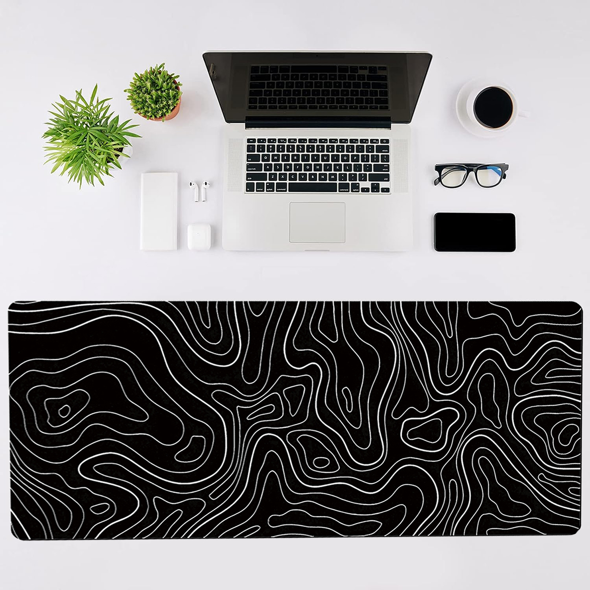 1Pcs Gaming Mouse Pad Large Ke - Keyboard Gaming Black avis et prix