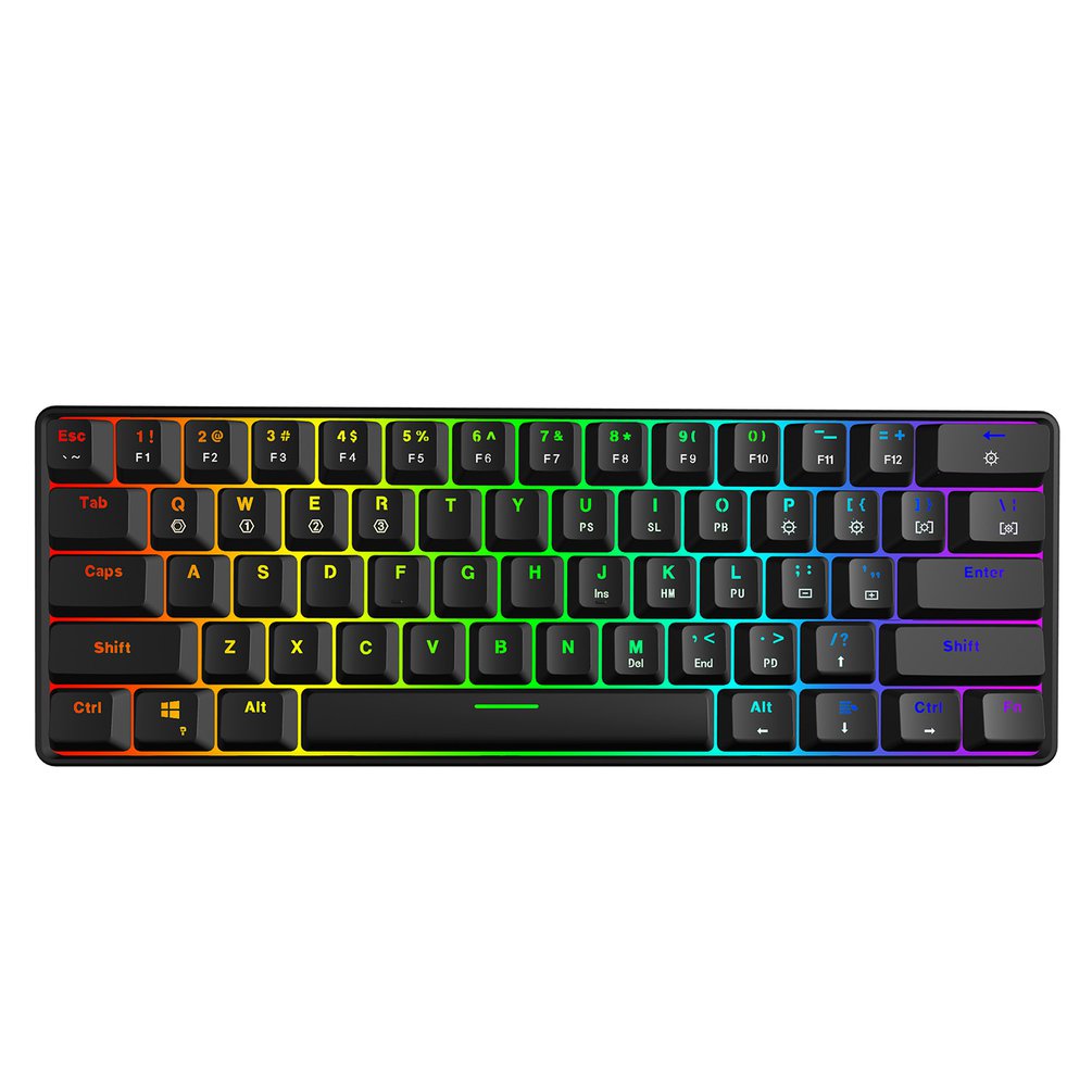 SKYLOONG GK61 Mini Portable 60 - Gaming Keyboard Bundle avis et prix