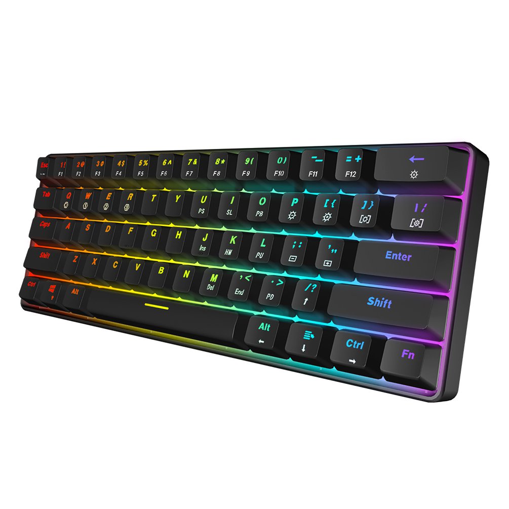 SKYLOONG GK61 Mini Portable 60 - Gaming Keyboard Bundle avis et prix