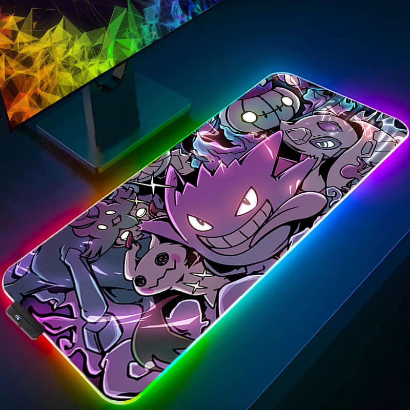 RGB Mouse Pad Pokemon Pikachu  - Gaming Keyboard No Rgb avis et prix