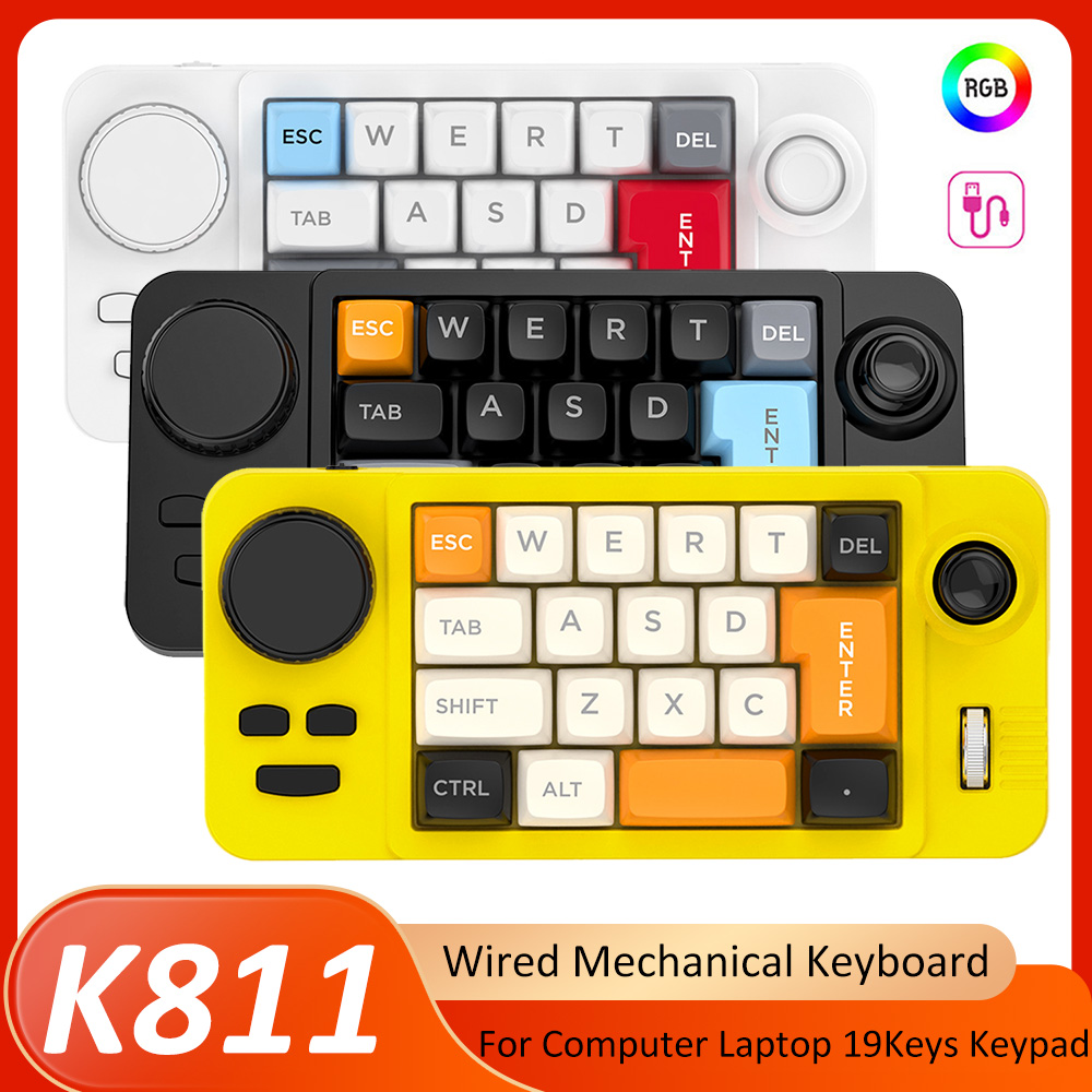 RGB Hot Swap Wired Mechanical  - Gaming Keyboard No Rgb avis et prix