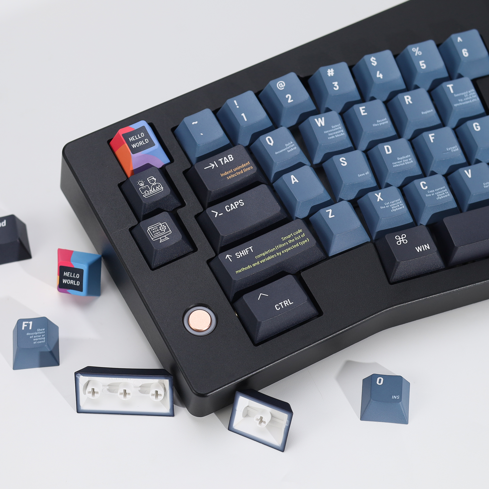 KBDiy Black Programmer Keycap  - Keyboard Gaming Black avis et prix