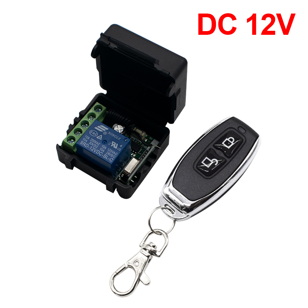 433 MHz DC 12V 24V 1 Channel W - Switch Opener Tool avis et prix