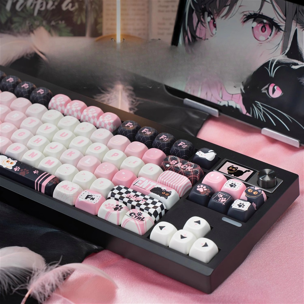 Custom MOA Profile Black Pink  - Keyboard Gaming Black avis et prix