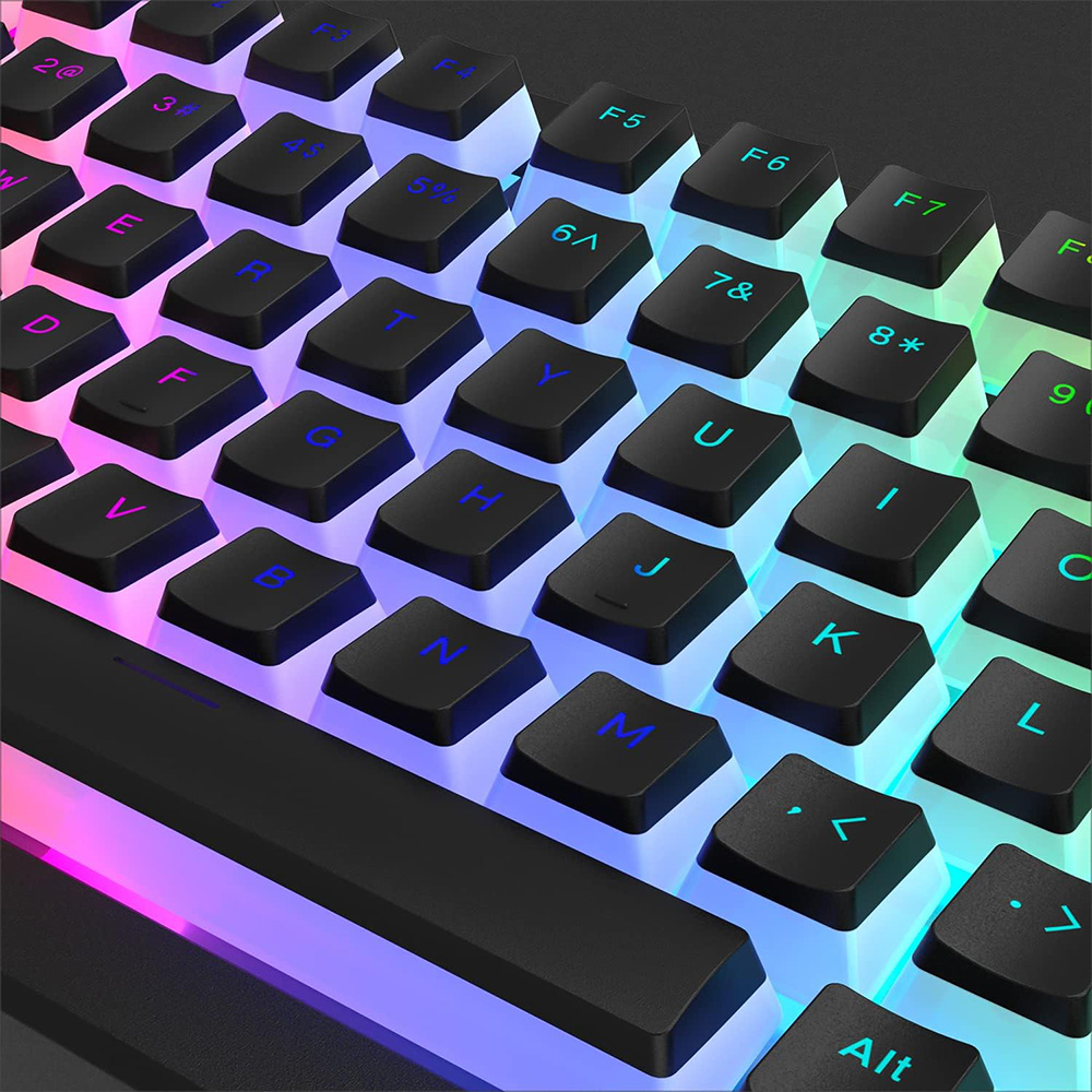 129 Keys Pudding Keycaps PBT D - Gaming Keyboard No Rgb avis et prix