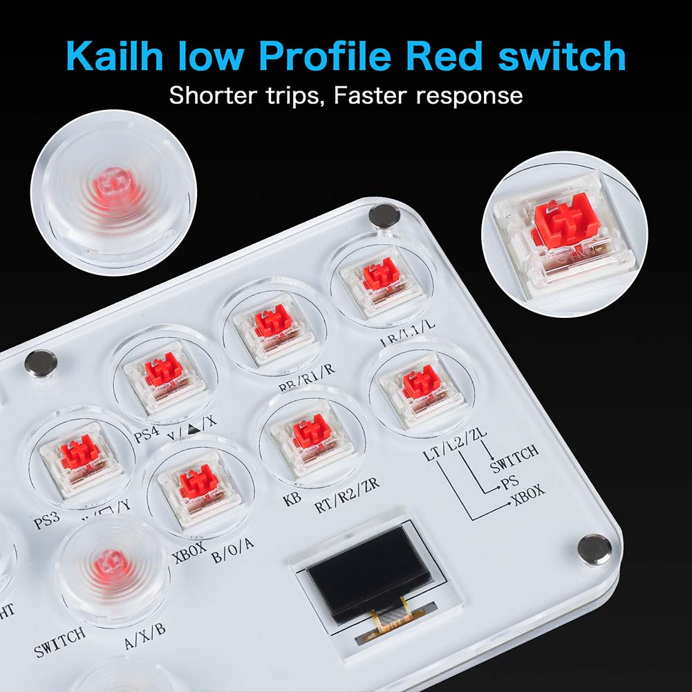 Arcade Joystick 12Keys All-But - Gaming Keyboard No Rgb avis et prix