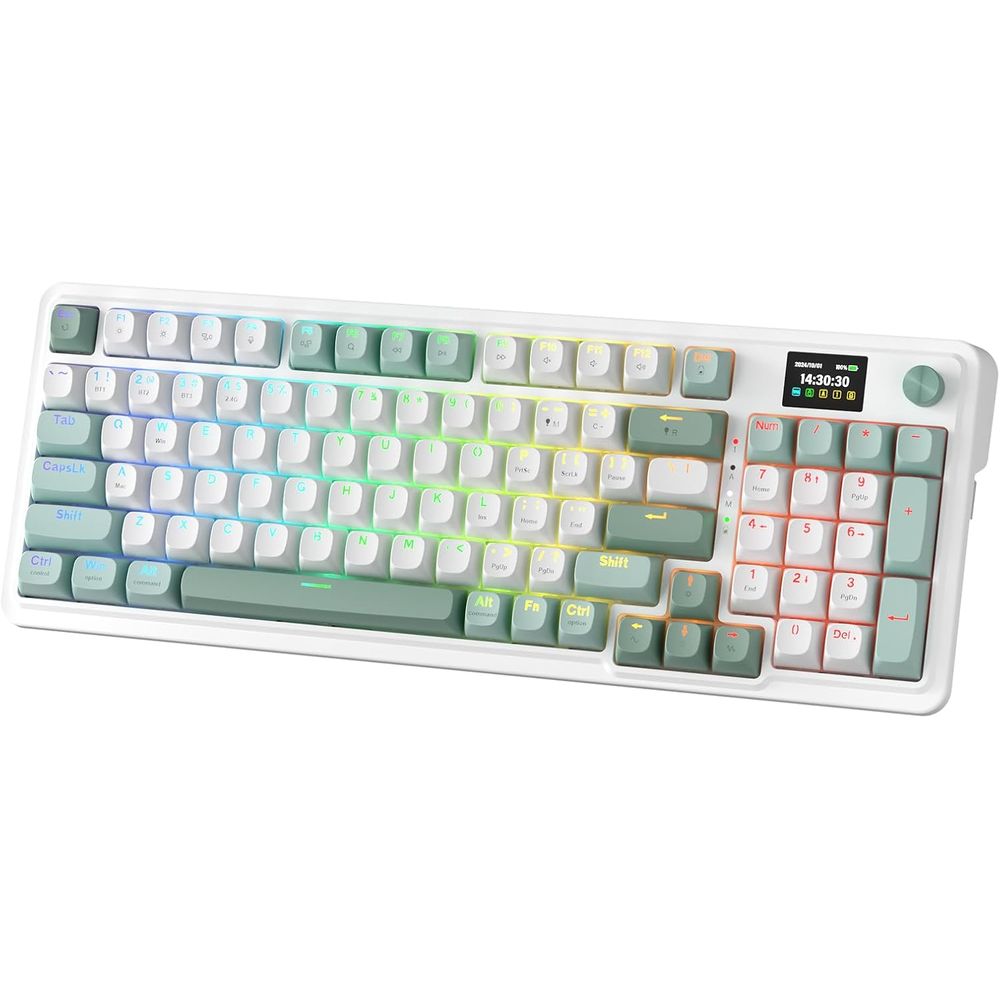 95-Key Mechanical Gaming Keybo - Gaming Keyboard No Noise avis et prix
