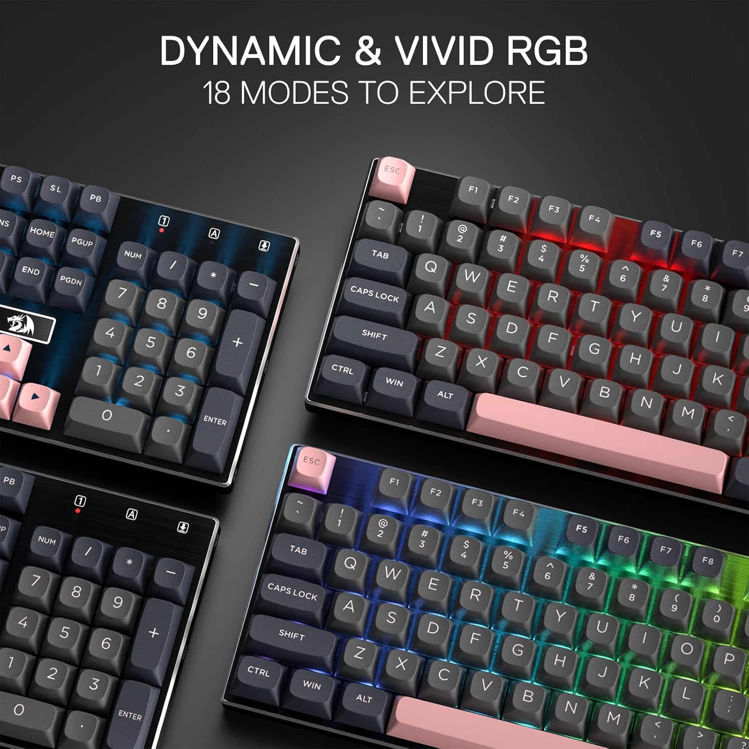 Redragon 556 SE Wired Gaming 1 - Gaming Keyboard No Noise avis et prix