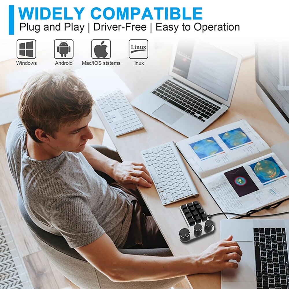 Bluetooth Programming Macro Cu - Gaming Keyboard Half avis et prix
