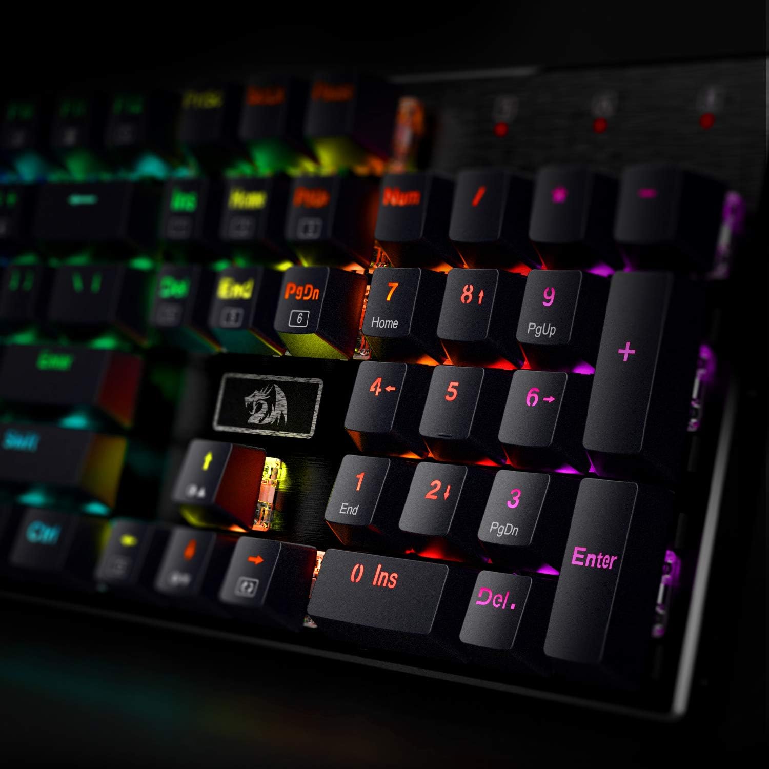 Redragon K556 RGB LED Backlit  - Gaming Keyboard No Noise avis et prix