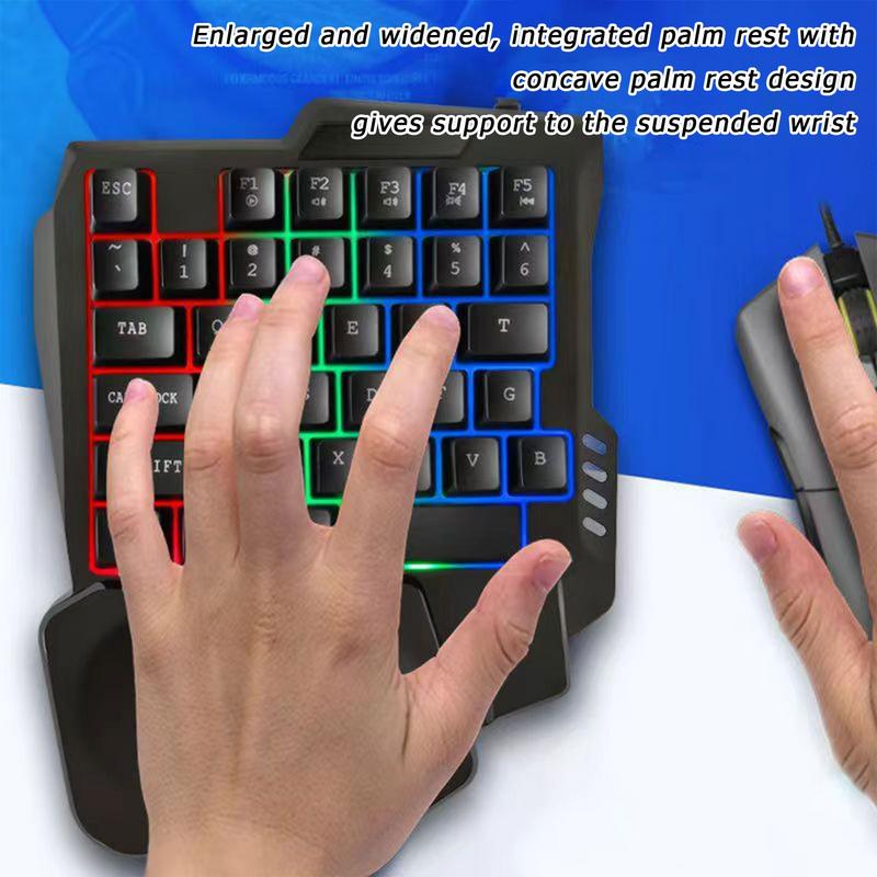 35 key Gaming Keyboard Single  - Gaming Keyboard Half avis et prix