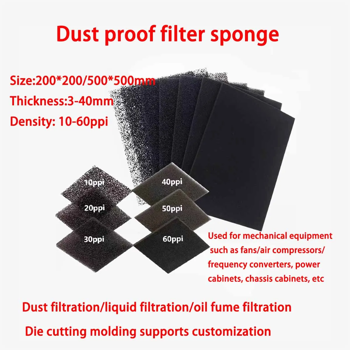 Aperture Dustproof Filter Spon - Polyurethane Foam Sheet avis et prix