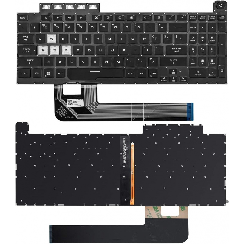 LL+ New US Keyboard for Asus T - Gaming Keyboard Asus avis et prix