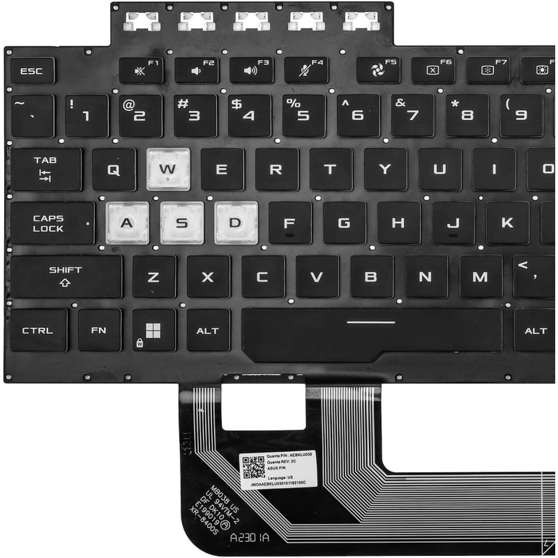 LL+ New US Keyboard for Asus T - Gaming Keyboard Asus avis et prix